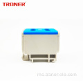 2 Tiang 50mm2 Aluminium Copper Blue Terminal Block